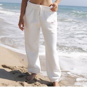 Pink palm puff pink opal sweatpants size XS NEW !!